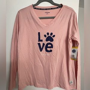 NWT Medium •Life is Good• long sleeve